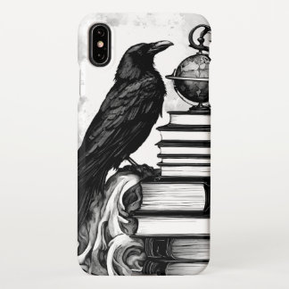 Moon Raven iPhone Case