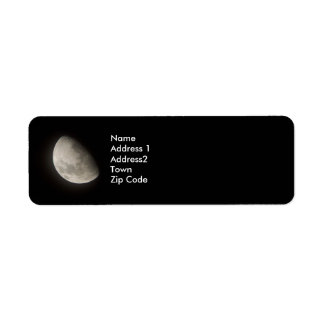 Moon Return Lables Address Label