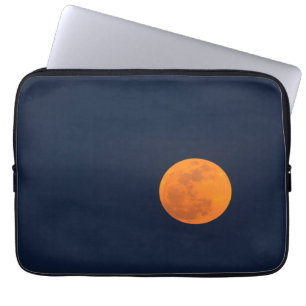Moon Rise of the Super Moon Savannah, Georgia Laptop Sleeve
