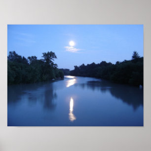 Moon Rise Poster