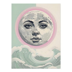 Moon Rise Reverie Poster