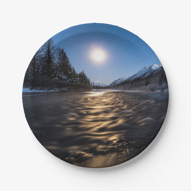 Moon River Paper Plate (Front)