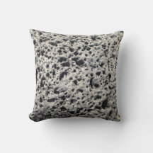 Moon Rock Throw Pillow 