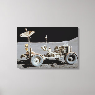 Moon Rover Canvas Print