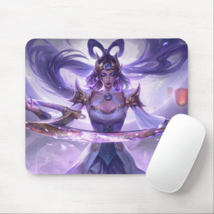 Moon Scorn Gaming Mousepad Night Warrior theme
