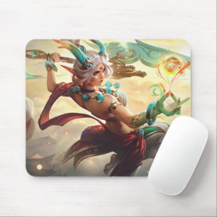 Moon Scorn Gaming Mousepad Night Warrior theme