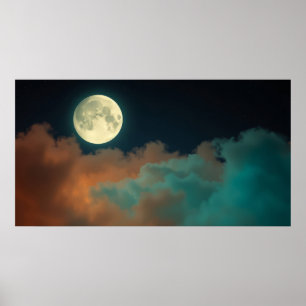 Moon Serenity Poster