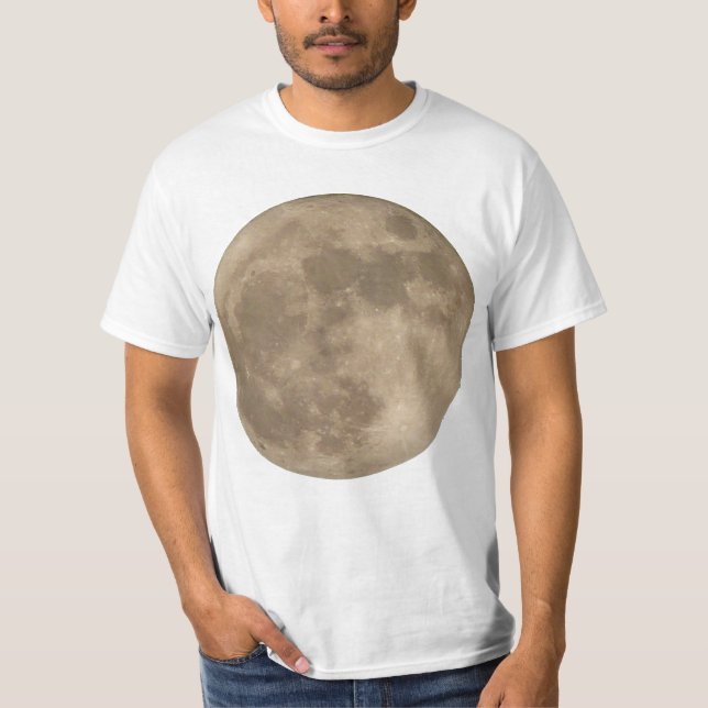 Moon Shirt Full Moon T-shirt Men's Moon Shirt (Front)