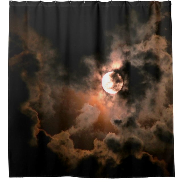 Moon Shower Curtain (Front)