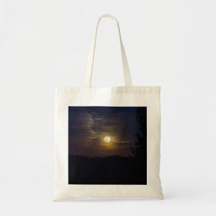 Moon Silhouette Tote Bag