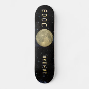 Moon Skater Skateboard