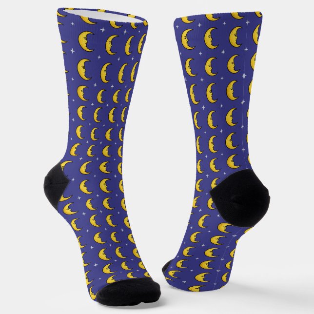 Moon Socks (Angled)