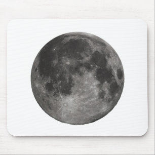 Moon Space Office Party Shower Peace Love Art Mouse Pad