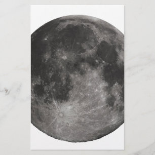 Moon Space Office Party Shower Peace Love Art Stationery