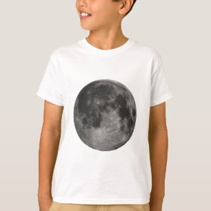 Moon Space Office Party Shower Peace Love Art T-Shirt