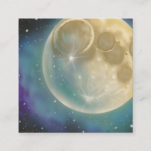 Moon Square Business Card