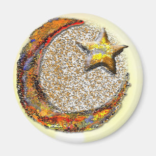 Moon-Star -Islam Magnet