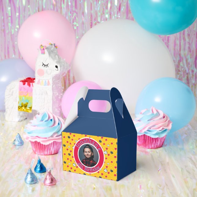 Moon Stars and Asteroid Space Adventure Favour Box (Party)
