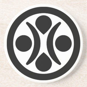 Moon stars coaster