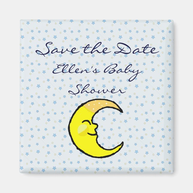 Moon & Stars Magnet (Front)