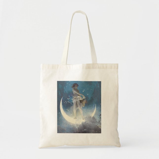 Moon & Stars Tote Bag (Front)
