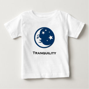 Moon Stars Tranquillity Baby T-Shirt