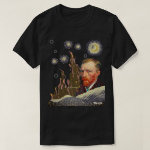 MOON & STARS Van Gogh ARTISTIC T-Shirt