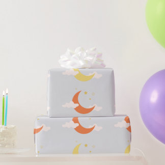 Moon & Stars Wrapping Paper