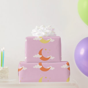 Moon & Stars Wrapping Paper