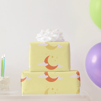 Moon & Stars Wrapping Paper