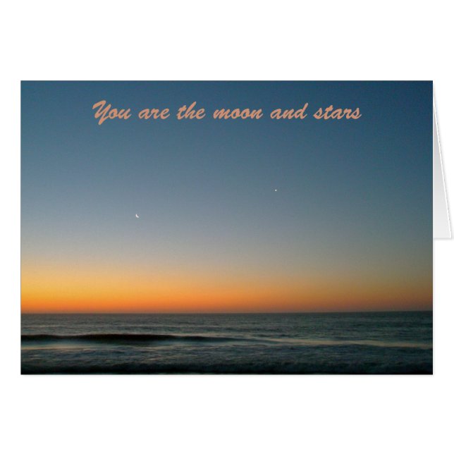 Moon & StarsCard (Front Horizontal)