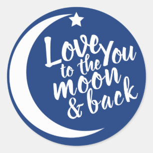 Moon Sticker