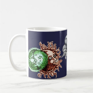 moon sun wind coffee mug