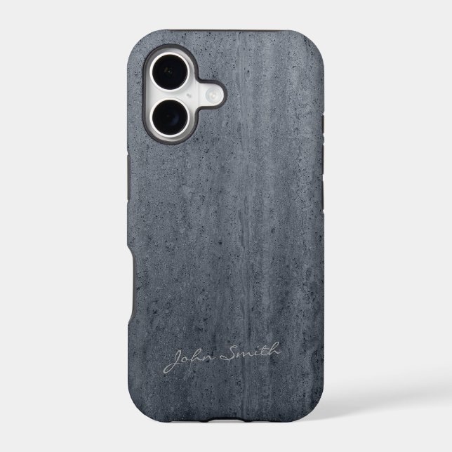 Moon Surface Custom Name iPhone 5 Case (Back)