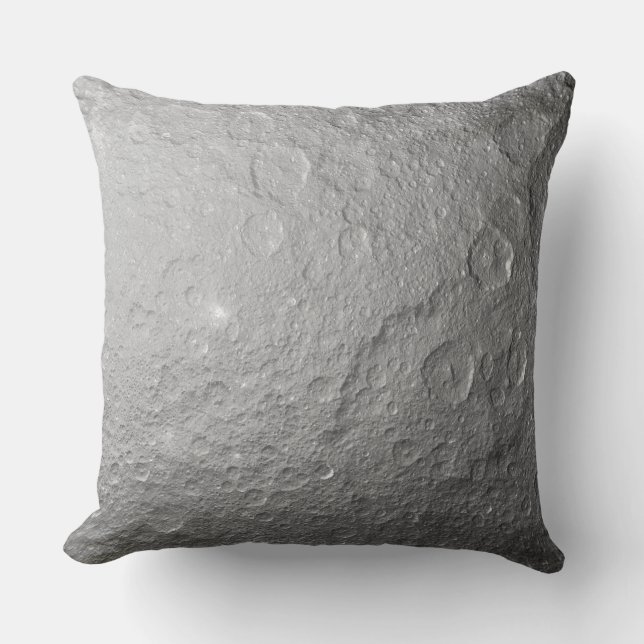 Moon Surface in Outer Space Cushion (Front)