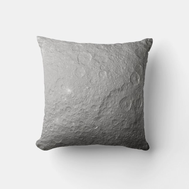Moon Surface in Outer Space Cushion (Front)