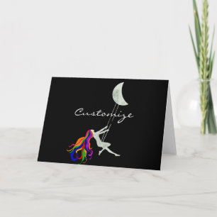 Moon Swinging Redhead Thunder_Cove  Card