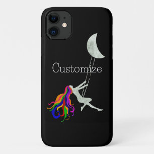 Moon Swinging Redhead Thunder_Cove iPhone 11 Case