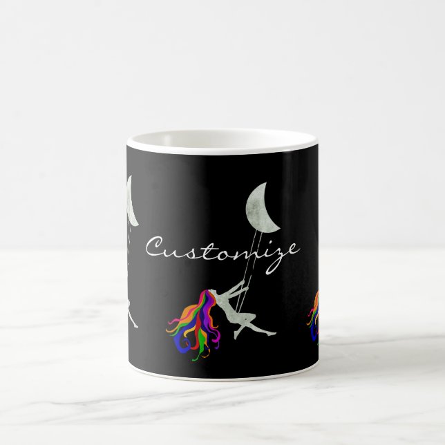 Moon Swinging Redhead Thunder_Cove  Coffee Mug (Center)