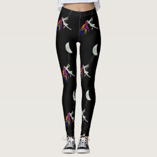 Moon Swinging Redhead Thunder_Cove Leggings