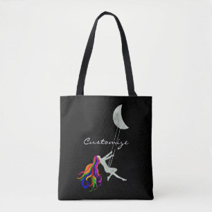 Moon Swinging Redhead Thunder_Cove Tote Bag