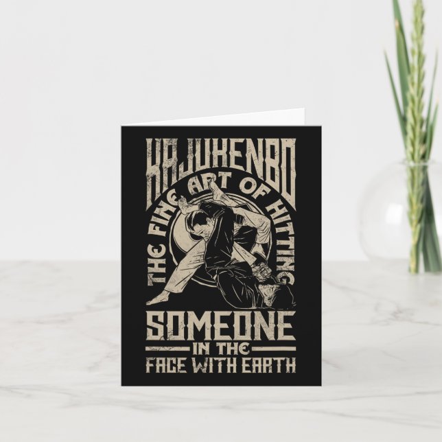 Moon Swinging Skeleton Rock And Roll Halloween Roc Card (Front)