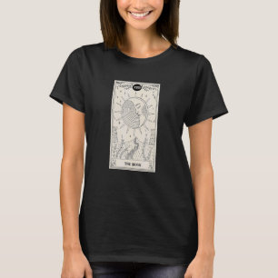 Moon Tarot Card Occult Beliefs Divination Magic Fa T-Shirt