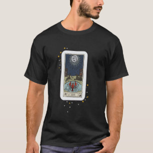 Moon Tarot Card Occult Beliefs Divination Magic & T-Shirt