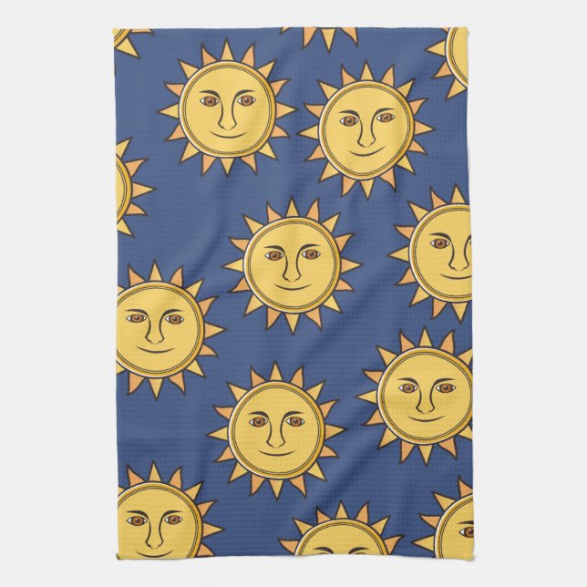 Moon Tea Towel (Vertical)