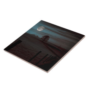 Moon Tor Ceramic Tile