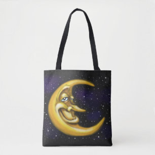 Moon Tote Bag