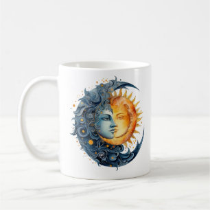 Moon tranquillity creativity astrology coffee mug
