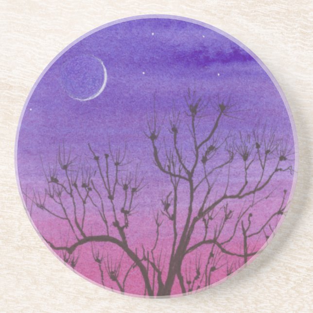 Moon Tree Coaster (Front)