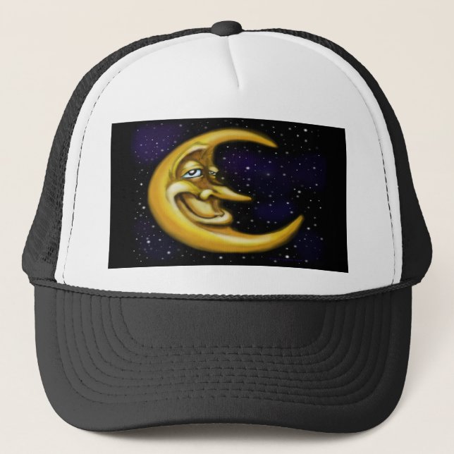 Moon Trucker Hat (Front)